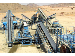 Saudi 250t/h aggregate production line